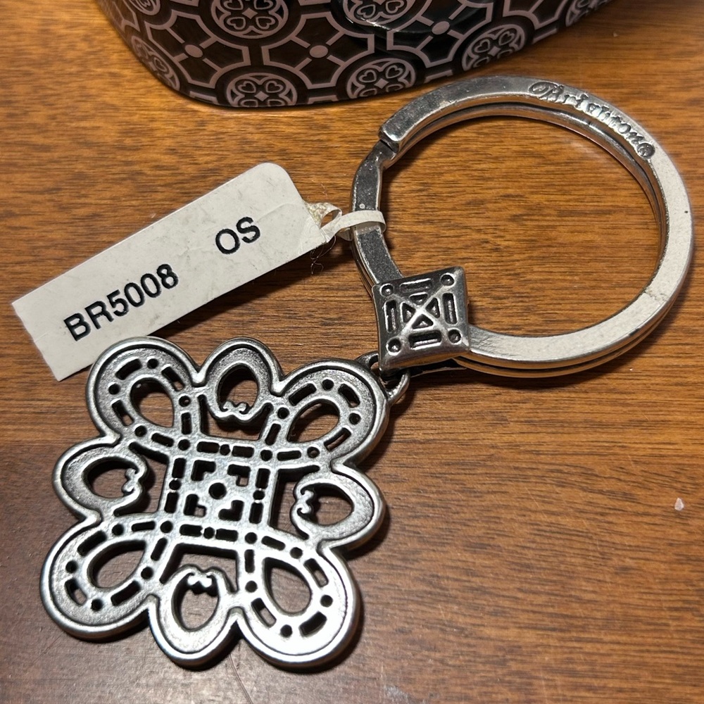 Brighton Silver Key Holder with Heart Tin - Picture 2 of 5
